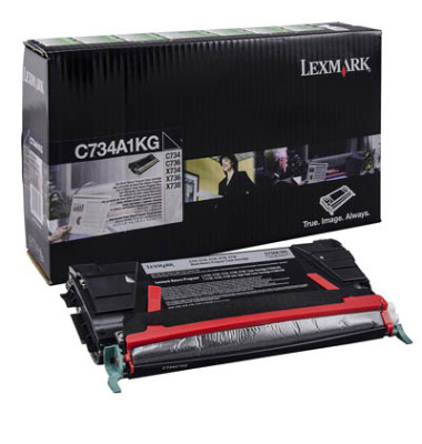 Toner C734A1KG schwarz ca.8.000 Seiten Rückgabe