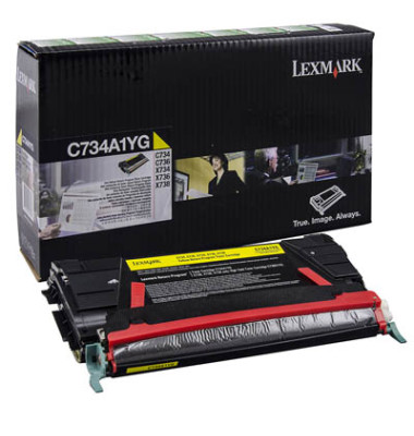 Toner 0C734A1YG, gelb, ca. 6000 Seiten