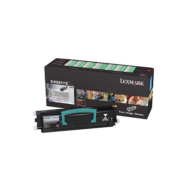 0734646258241 - - Tonerpatrone - Hohe Ergiebigkeit - 1 x Schwarz - 11000 Seiten - LRP (0E450H11E)
