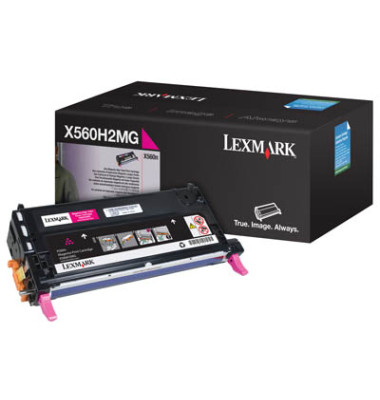 Toner 0X560H2MG, magenta, ca. 10000 Seiten