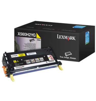 Toner 0X560H2YG gelb ca.10.000 Seiten