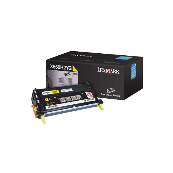 0734646058902 - - Hohe Ergiebigkeit - Gelb - original - Tonerpatrone - für X560dn 560n (0X560H2YG)