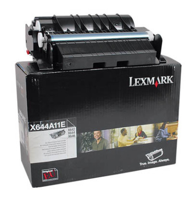 Toner X644A11E, schwarz, ca. 10000 Seiten