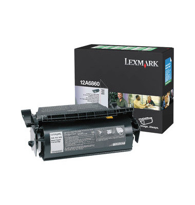 Toner 12A6860 Rückgabekassette schwarz ca 10000 Seiten Toner 12A6860 Rückgabekassette schwarz ca 10000 Seiten