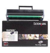 Toner 12A7400 Rückgabekassette schwarz ca 3000 Seiten