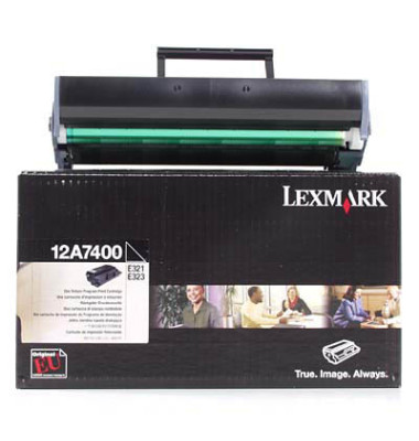 Toner 12A7400, schwarz, ca. 3000 Seiten