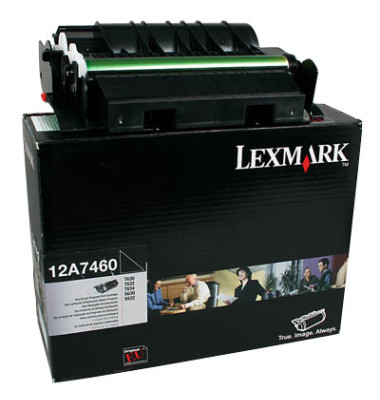 Toner 12A7460 Rückgabekassette schwarz, 5000 Seiten Toner 12A7460 Rückgabekassette schwarz, 5000 Seiten