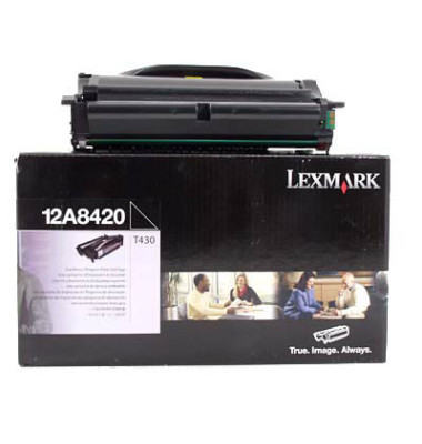 Toner 12A8420 Rückgabekassette schwarz ca 6000 Seiten Toner 12A8420 Rückgabekassette schwarz ca 6000 Seiten