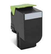 Toner 80C2SK0, schwarz, ca. 2500 Seiten