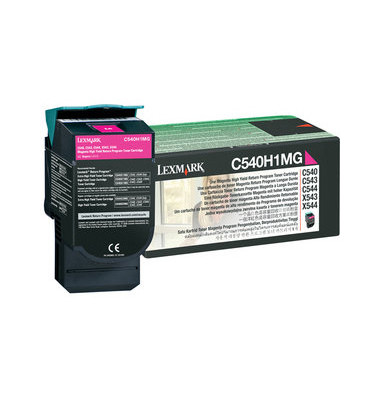 Toner f.Modelle C540/543/X543 magenta ca.2.000 S Rückgabe