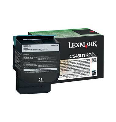 Toner C546U1KG Rückgabekassette schwarz ca 8000 Seiten Toner C546U1KG Rückgabekassette schwarz ca 8000 Seiten