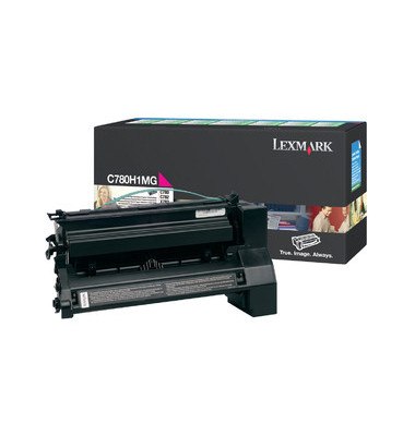 Toner C780H1MG Rückgabekassette magenta ca 10000 Seiten Toner C780H1MG Rückgabekassette magenta ca 10000 Seiten