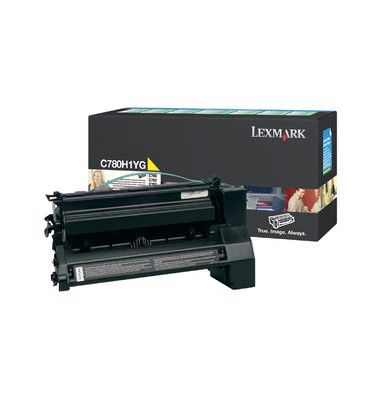 Toner C780H1YG Rückgabekassette gelb ca 10000 Seiten Toner C780H1YG Rückgabekassette gelb ca 10000 Seiten