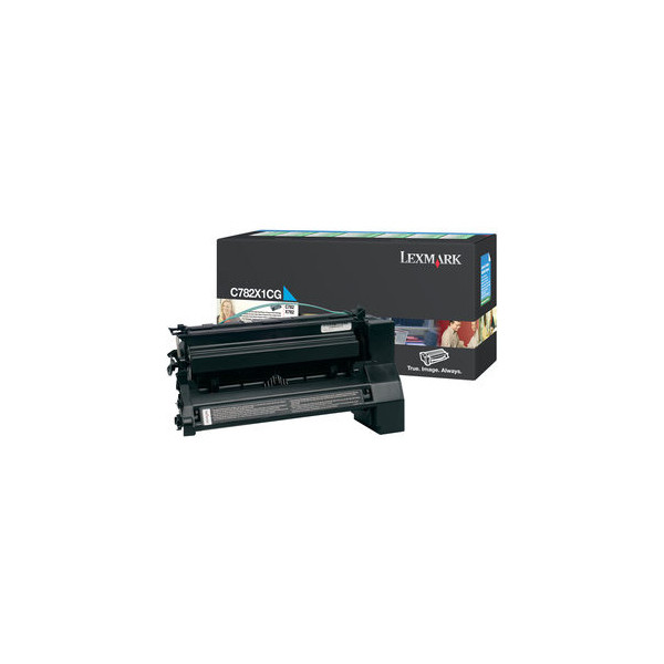 0734646018791 - - Besonders hohe Ergiebigkeit - Cyan - Original - Tonerpatrone LCCP LRP - für C782dn C782dtn C782n X782e X782e MFP X782e Page Plus Solution