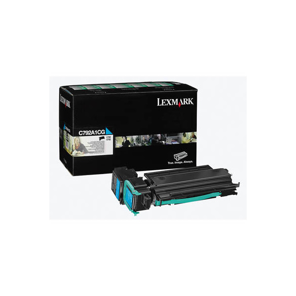 0734646194228 - Original Toner cyan 6000 Seiten (C792A1CG) für C792de dte dhe e X792de dte dtfe dtme dtpe dtse