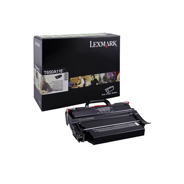 0734646064323 - Liderpapel - Lexmark T650A11E T650 T652 T654 Rückgabe-Toner Schwarz für ca 7000 Seiten (T650A11E)