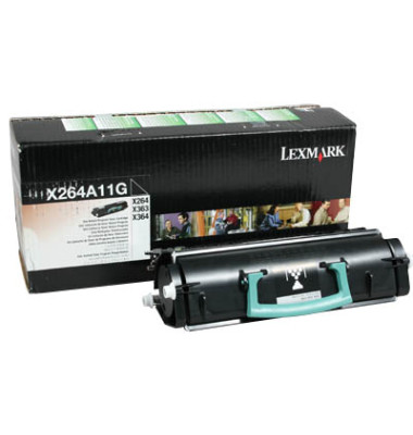 Toner X264A11G, schwarz, ca. 3500 Seiten