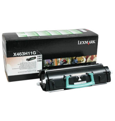 Toner X463H11G Rückgabekassette schwarz ca 9000 Seiten