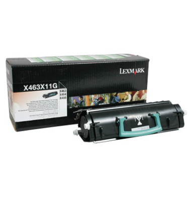 Toner X463X11G Rückgabekassette schwarz ca 15000 Seiten