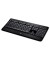 PC-Tastatur Wireless Illuminated Keyboard K800, kabellos (USB-Funk), leise, beleuchtet, Sondertasten,Unifying-Empfänger, schwar