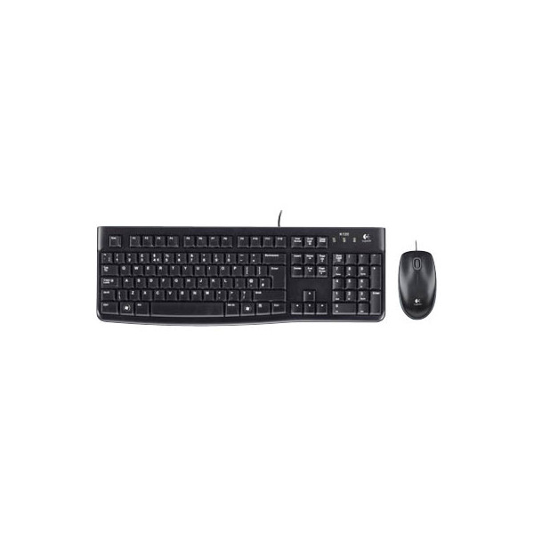5099206020481 - 920-002540 Tastaturen PC -kabelgebunden- MK 120 corded Desktop USB Keyboard + Mouse 920-002540 5099206020481