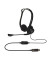 Headset PC 960 Kopfbügel USB Stereo schwarz