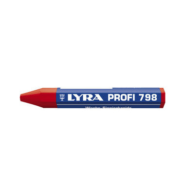 Wachssignierkreide Profi 798 rot 95x12mm 12 St Wachssignierkreide Profi 798 rot 95x12mm 12 St