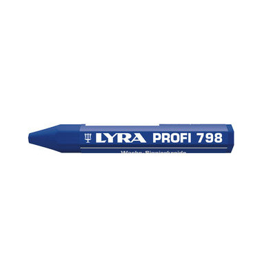 Wachssignierkreide Profi 798 blau 95x12mm 12 St Wachssignierkreide Profi 798 blau 95x12mm 12 St