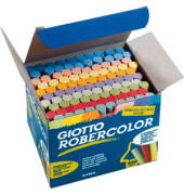 Tafelkreide Robercolor, 5390 00, farbig sortiert, rund, 10x80mm (&Oslash;xL)