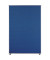 Raumteiler m.Textiloberfläche blau 180x125x50cm T-Füße