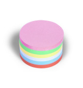 Moderationskarten 111151610, Ø 10cm, Kreis, 120g, farbig sortiert 