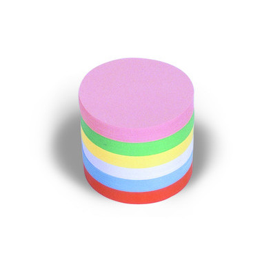 Moderationskarten Kreise Ø 14cm farbig sortiert 500 Stück Moderationskarten Kreise Ø 14cm farbig sortiert 500 Stück