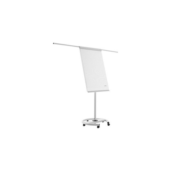 4013695021720 - Flipchart mobil de Luxe 12270F13 68x1065cm lichtgrau mit Rollen mit 2 Seitenarmen 4013695021720 Magnetoplan