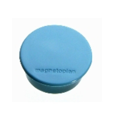 Haftmagnet Discofix Color, 1662003, Rund, 40mm &Oslash;, blau, 2200g
