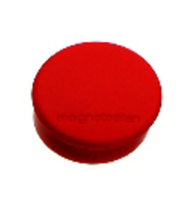 Haftmagnet Discofix Hobby, 1664506, Rund, 24mm &Oslash;, rot, 300g