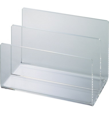 Briefst&auml;nder Acryl 19520 05, glasklar, Acryl