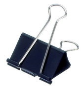 Foldbackklammer mauly 214 51 90, 51mm, Metall schwarz, 1 Stück
