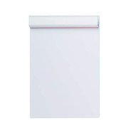Klemmbrett MAULpro 2310102, A4, weiß, Kunststoff, inkl Aufhängeöse