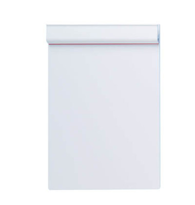 Klemmbrett MAULpro 2310102, A4, weiß, Kunststoff, inkl Aufhängeöse