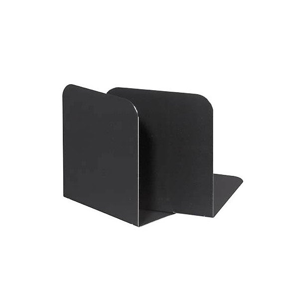 4002390002097 - Buchstützen 3506290 12x14x14cm (BxTxH) Metall schwarz 4002390002097 2 Stück