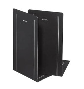 Buchstützen 3543090 12x14x24cm (BxTxH) Metall schwarz