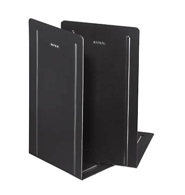 Buchstützen 3543090 12x14x24cm (BxTxH) Metall schwarz