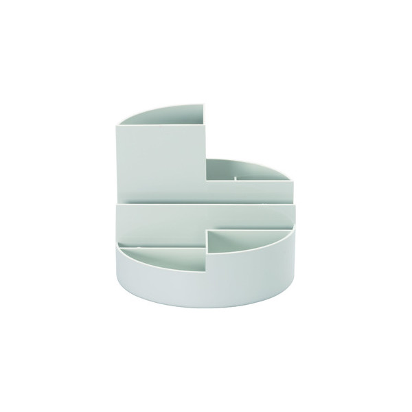 4002390002387 - Schreibgeraetekoecher grau 4 Faecher 4002390002387 Maul