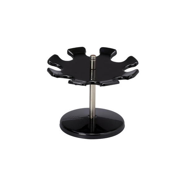 4002390002745 - Stempelträger für 8 Stempel schwarz Ø120mm drehbar rund 4002390002745 Maul