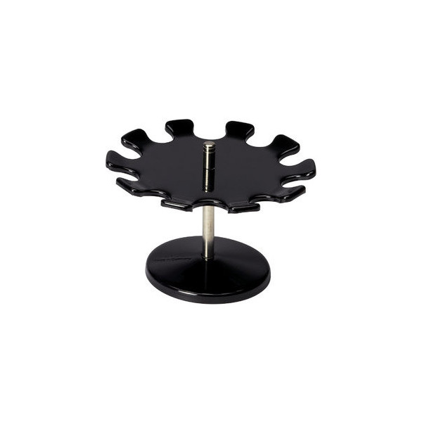 4002390002806 - Stempelträger für 10 Stempel schwarz Ø140mm drehbar rund 4002390002806 Maul