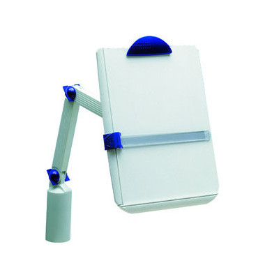 Konzepthalter Klemmversion grau A4 hoch variabel