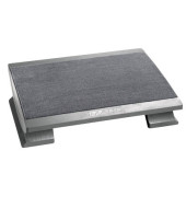 Fußstütze Trittfläche 45 x 39cm grau
