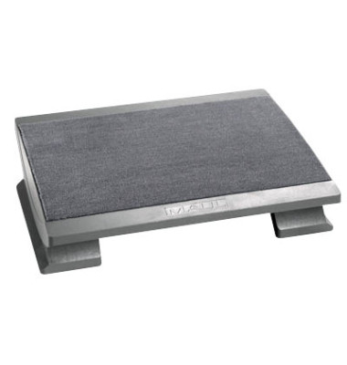 Fußstütze Trittfläche 45 x 39cm grau
