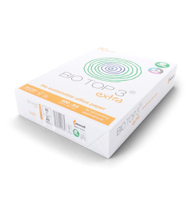 Kopierpapier Bio Top 3 extra 2100005019 A4 80g naturweiß  