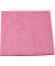 Schwammtuch für Küche/Bad feucht rosa 18 x 20 cm